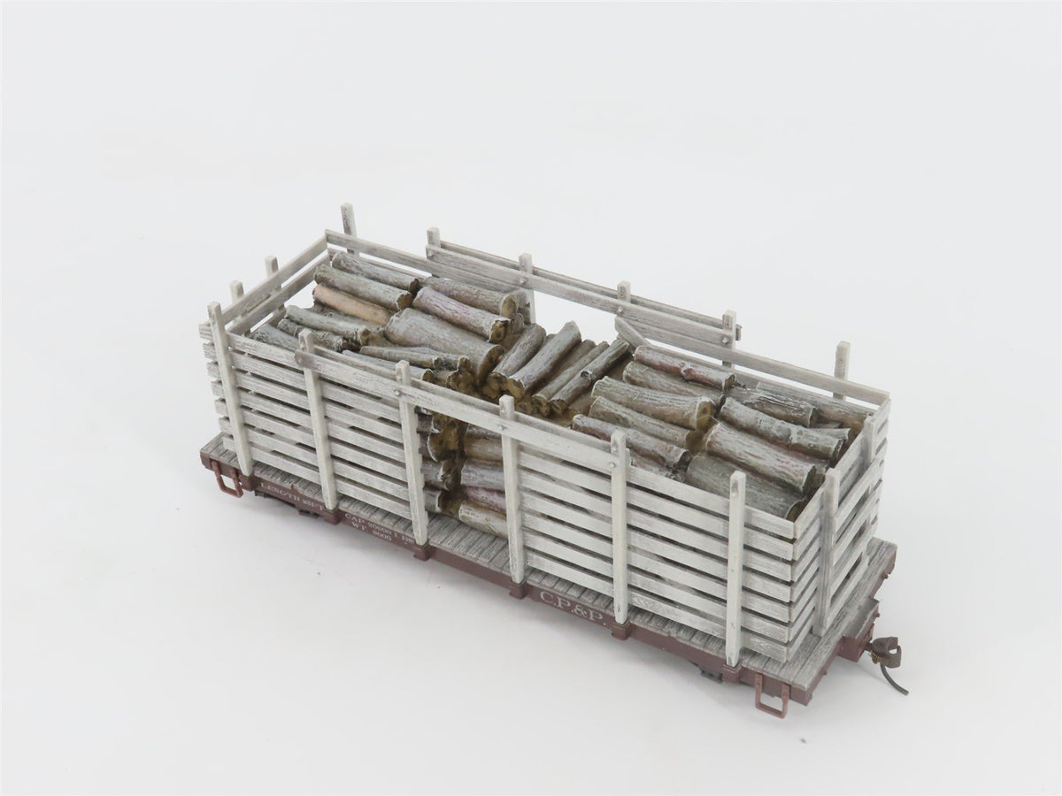On30 Scale Bachmann Spectrum 26878 CP&amp;P Carolina Pulpwood &amp; Paper Pulpwood Car