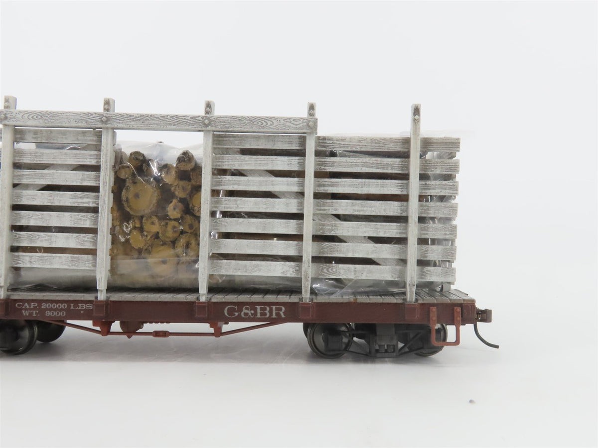 On30 Scale Bachmann Spectrum 26857 G&amp;BR Greenbrier &amp; Big Run Lumber Pulpwood Car