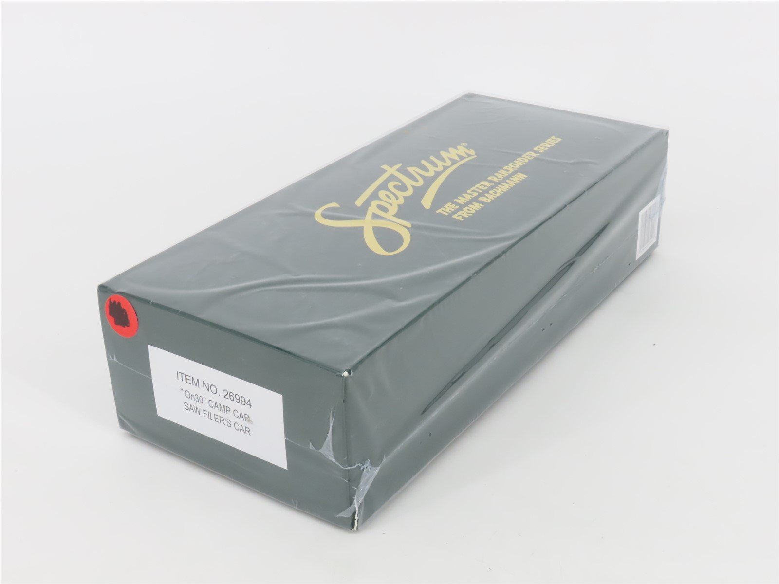On30 Scale Bachmann Spectrum 26994 Saw Filer's Camp Car