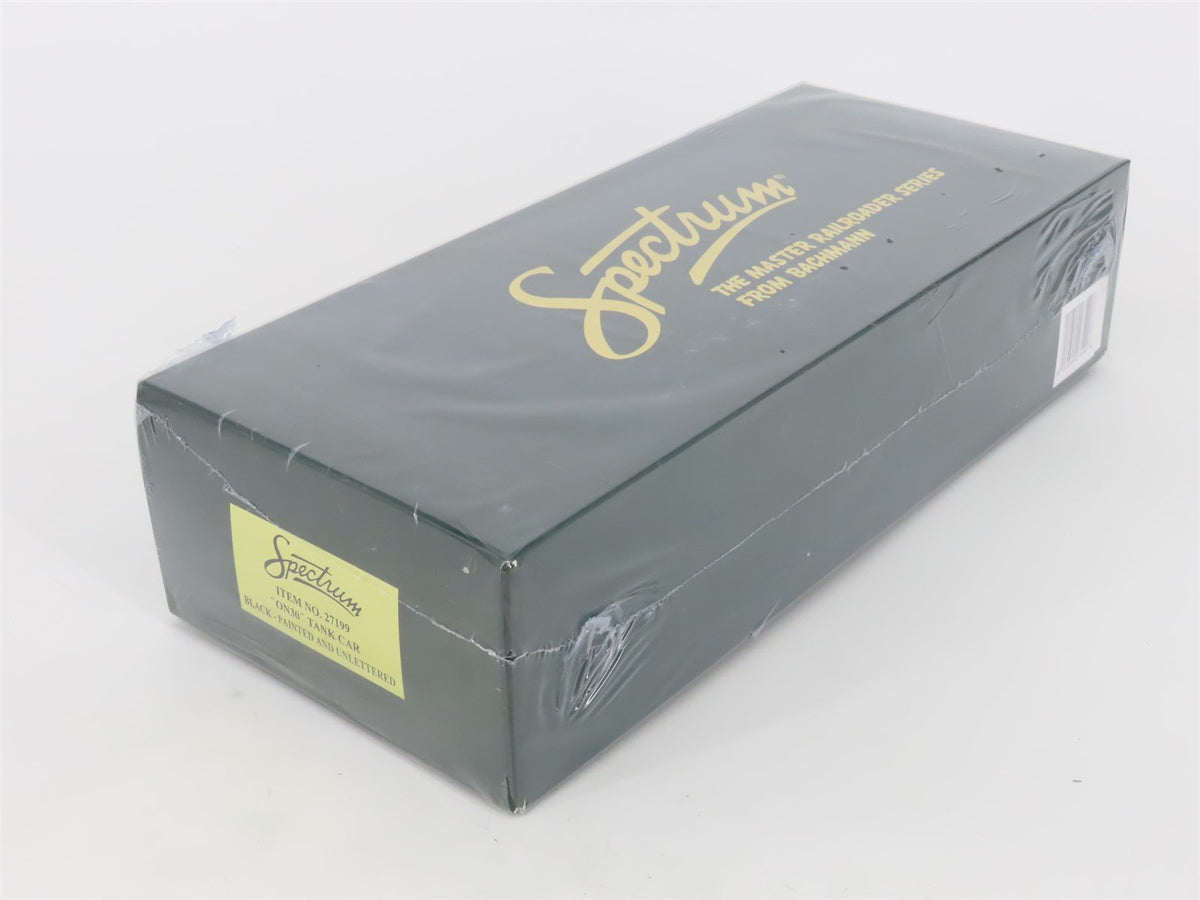 On30 Scale Bachmann Spectrum 27199 Unlettered Single Dome Tank Car