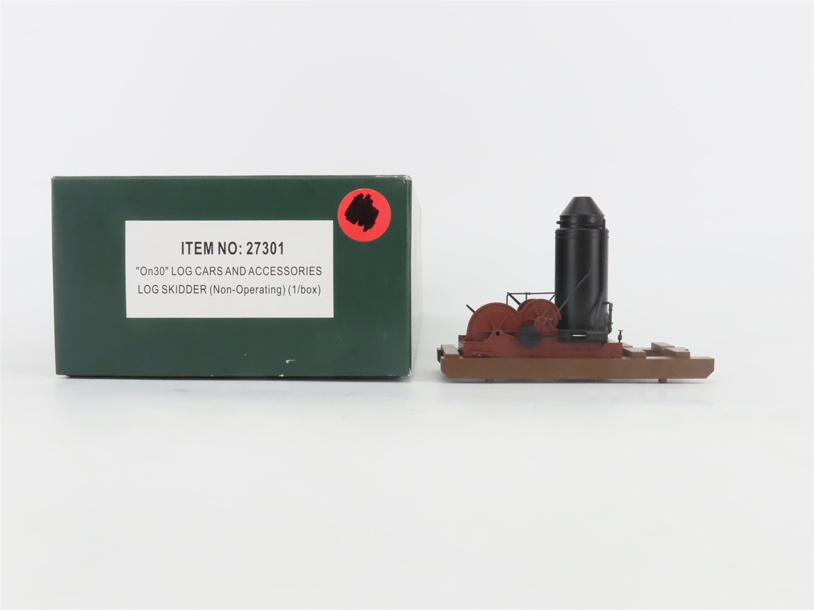 On30 Scale Bachmann Spectrum 27301 Non-Operating Log Skidder