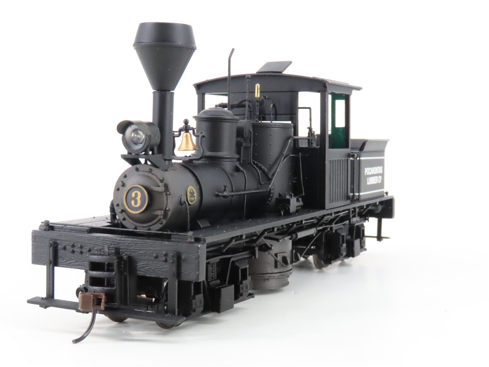 On30 Bachmann Spectrum 25660 Pocahontas Lumber 2-Truck Shay Steam - DCC Ready