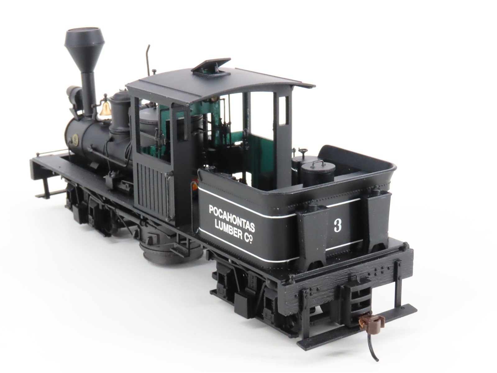 On30 Bachmann Spectrum 25660 Pocahontas Lumber 2-Truck Shay Steam - DCC Ready