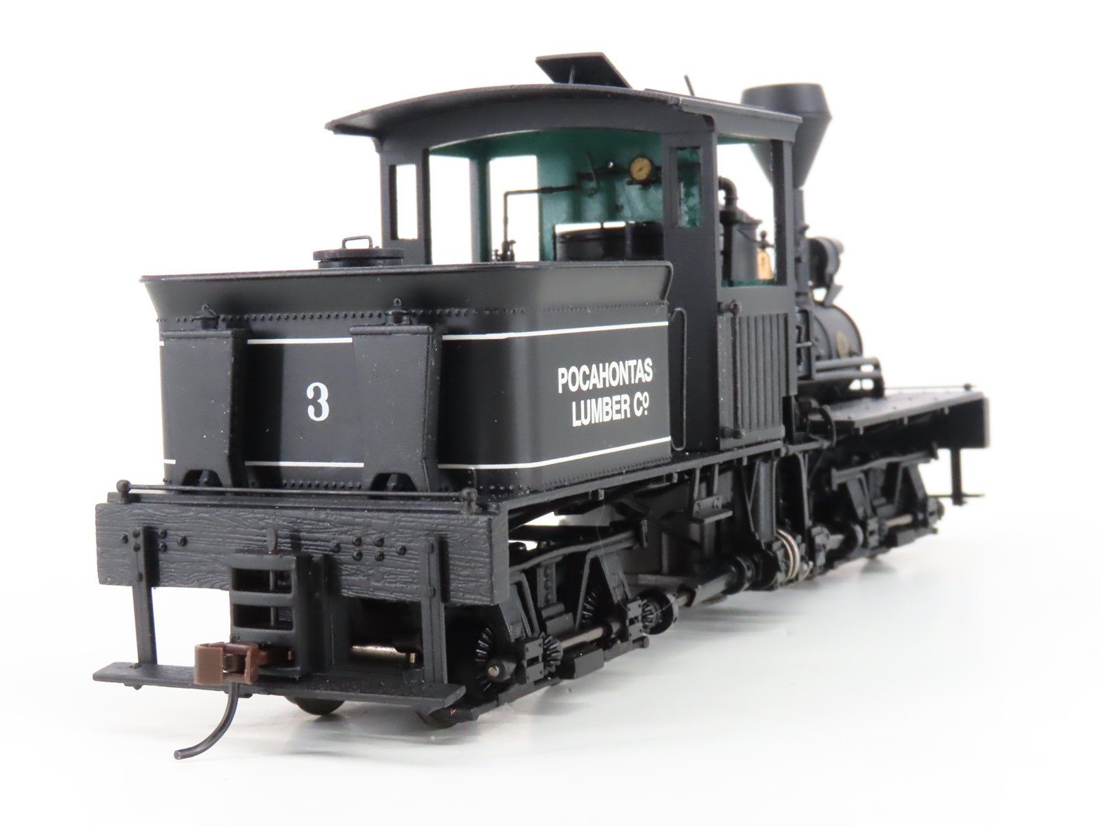 On30 Bachmann Spectrum 25660 Pocahontas Lumber 2-Truck Shay Steam - DCC Ready