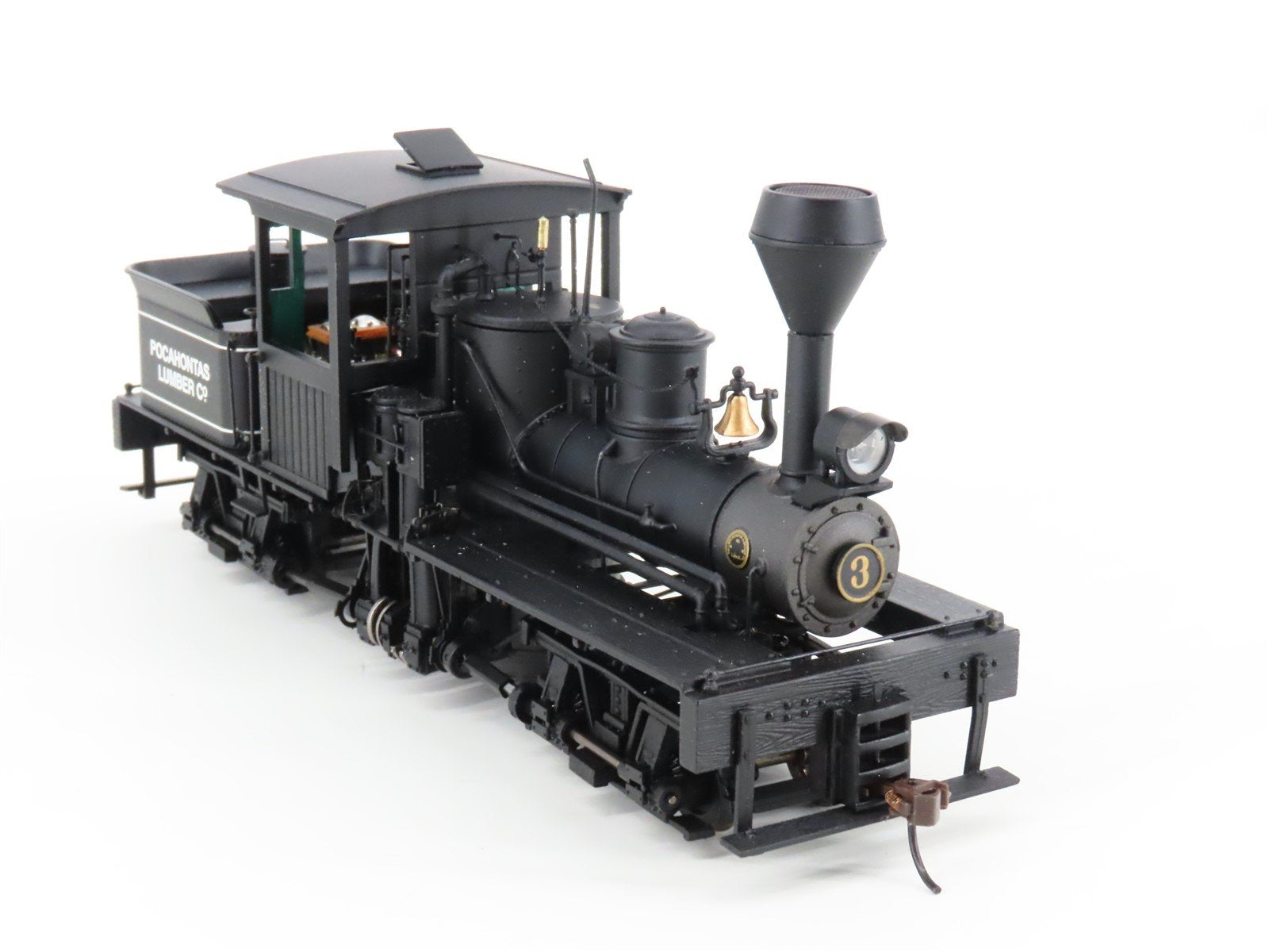 On30 Bachmann Spectrum 25660 Pocahontas Lumber 2-Truck Shay Steam - DCC Ready