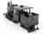 On30 Bachmann Spectrum 25799 Unlettered 2-Truck Class B Climax Steam - DCC Ready