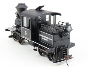 On30 Bachmann Spectrum 28805 Greenbrier 2-Truck Heisler Steam #5 w/ DCC & Sound
