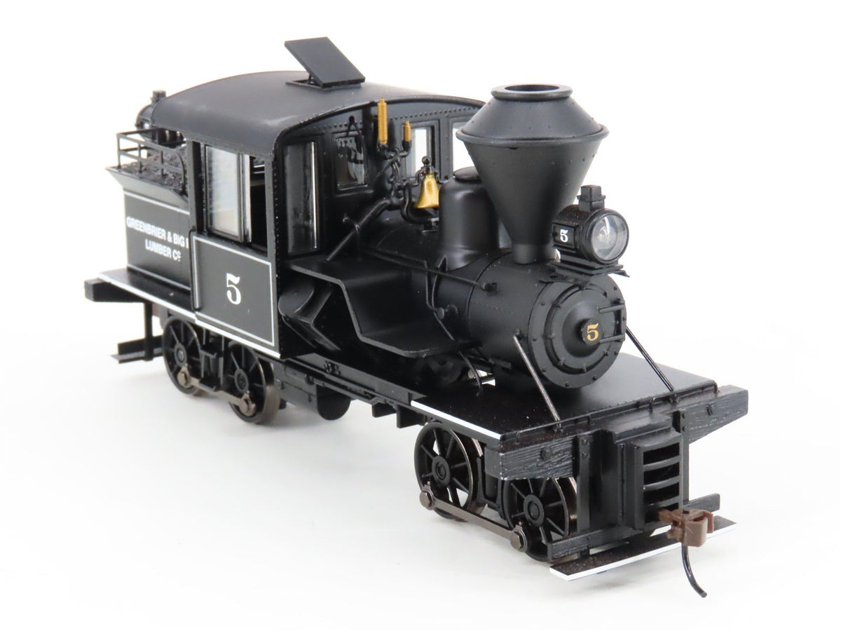On30 Bachmann Spectrum 28805 Greenbrier 2-Truck Heisler Steam #5 w/ DCC &amp; Sound