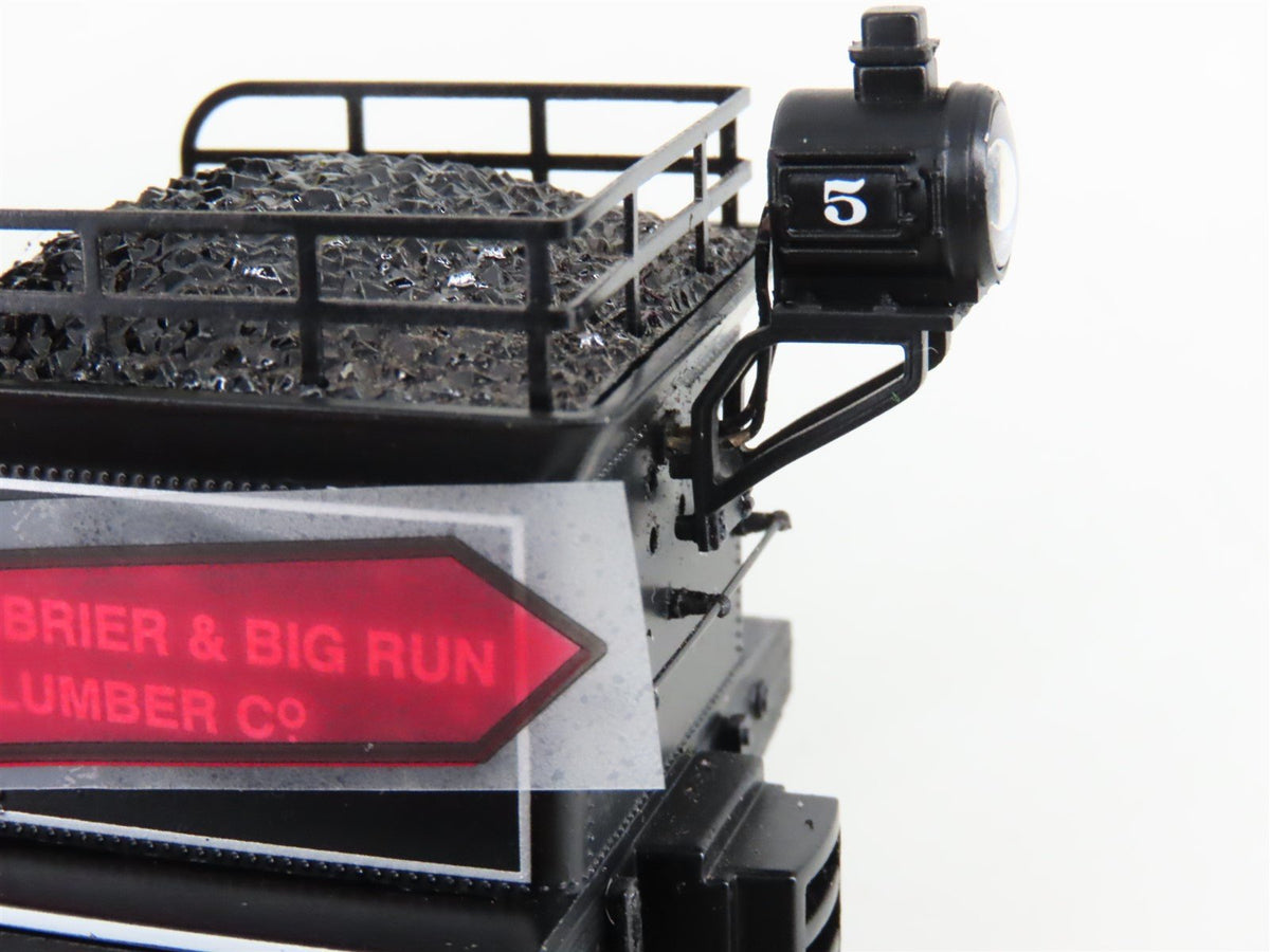 On30 Bachmann Spectrum 28805 Greenbrier 2-Truck Heisler Steam #5 w/ DCC &amp; Sound