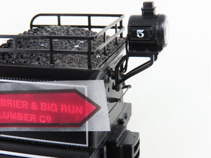 On30 Bachmann Spectrum 28805 Greenbrier 2-Truck Heisler Steam #5 w/ DCC & Sound