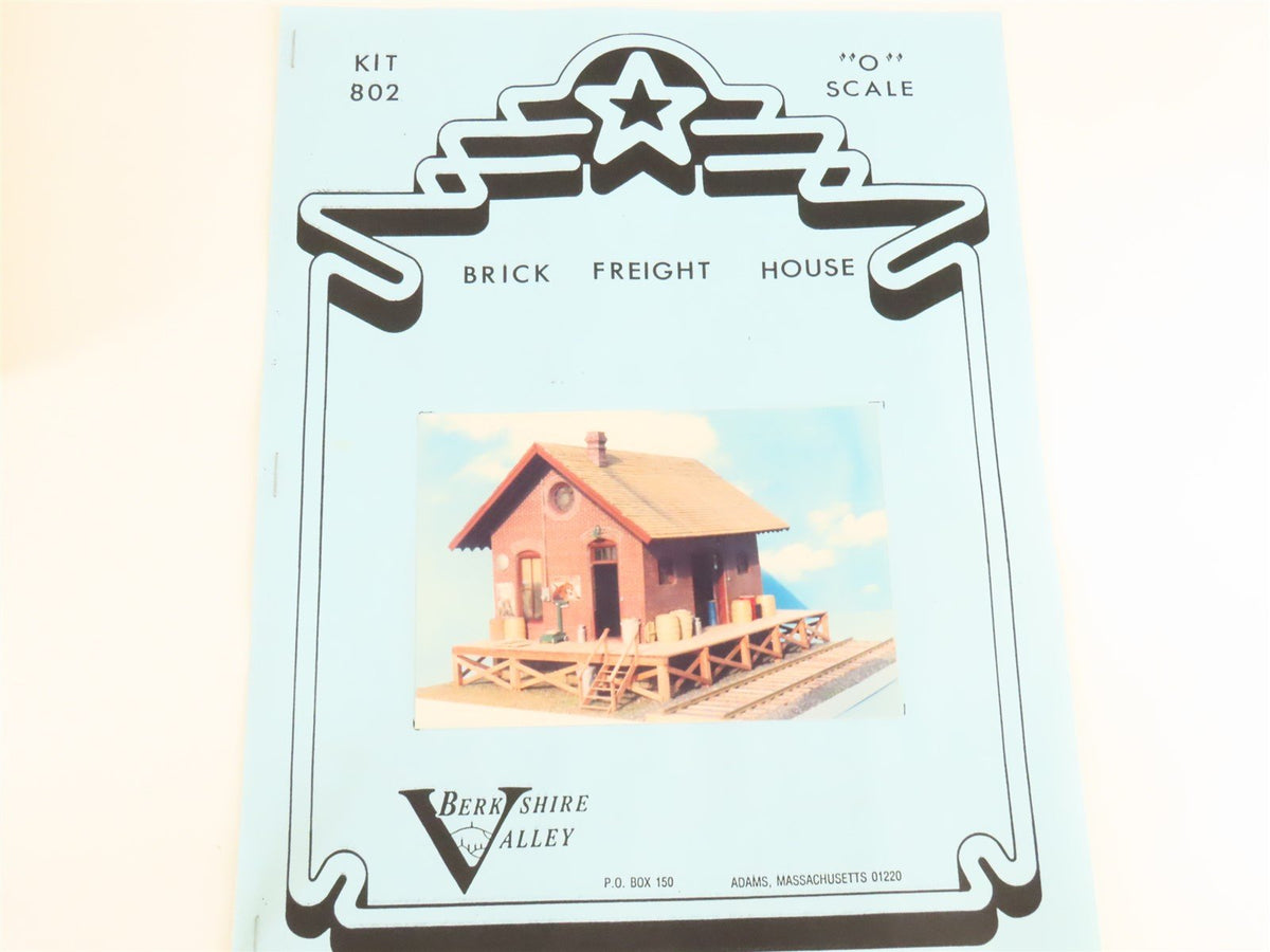 O 1/48 Scale Berkshire Valley Kit #802 Brick Freight House