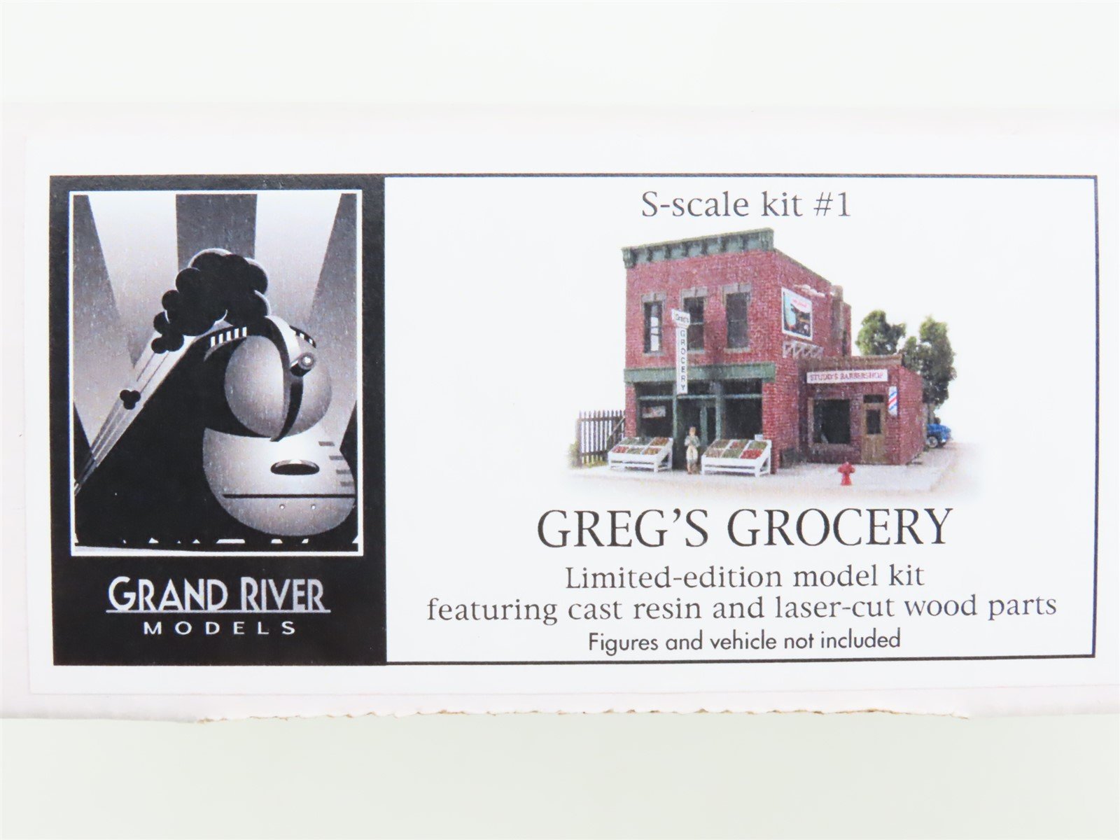 S 1/64 Scale Grand River Models Kit #1 Greg's Grocery