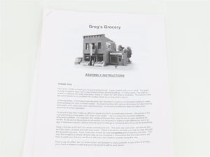 S 1/64 Scale Grand River Models Kit #1 Greg's Grocery