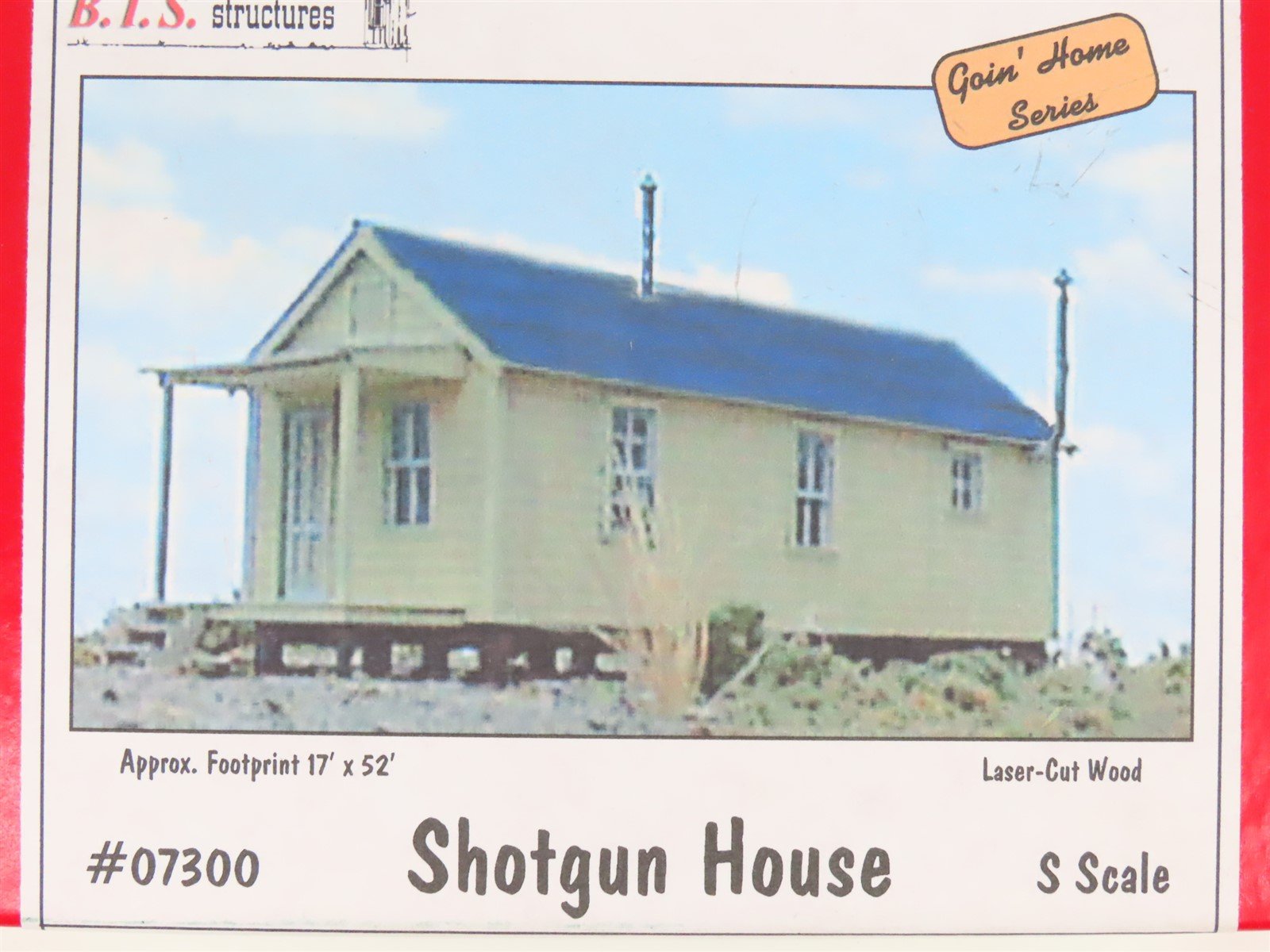 S 1/64 Scale BTS Structures Goin' Home Series Kit #07300 Shotgun House