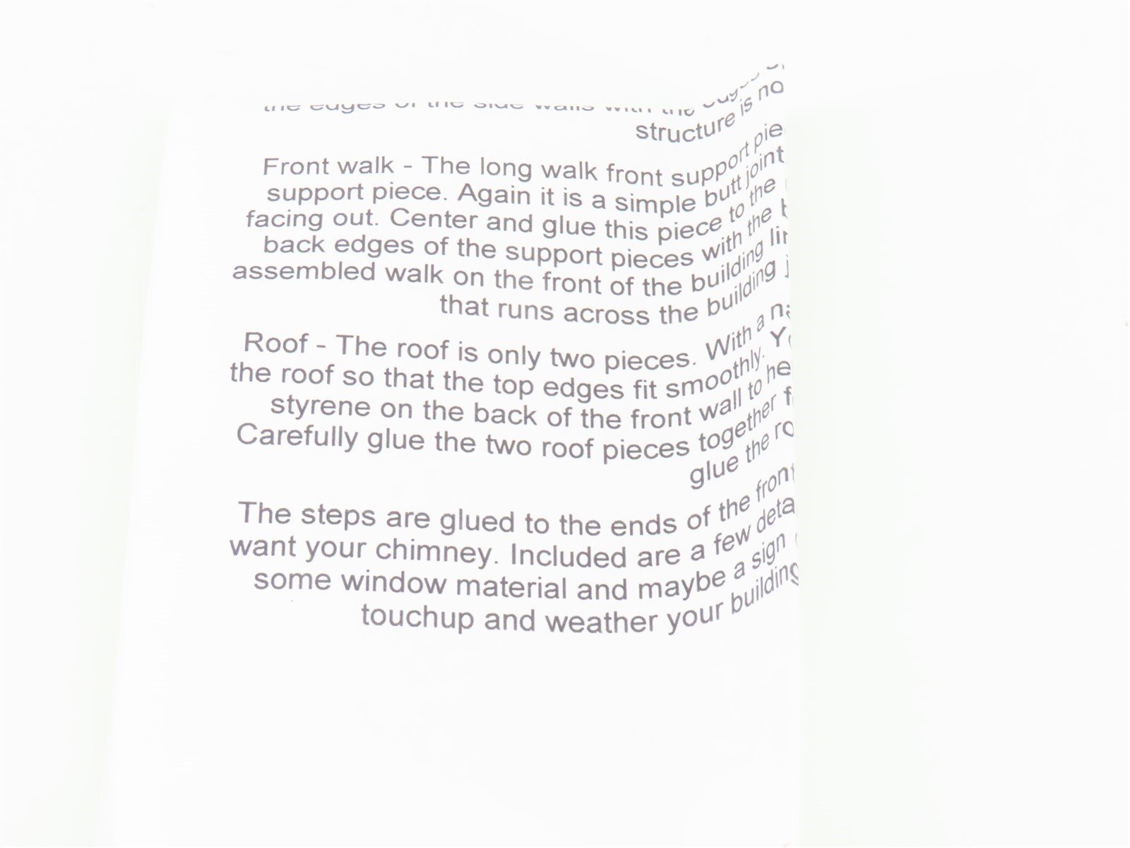 S 1/64 Scale Train Stuff Kit #4005S John's Feed & Grain