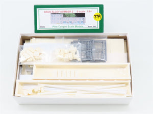 S 1/64 Pine Canyon Scale Models Kit #352S Back Alley Number 2