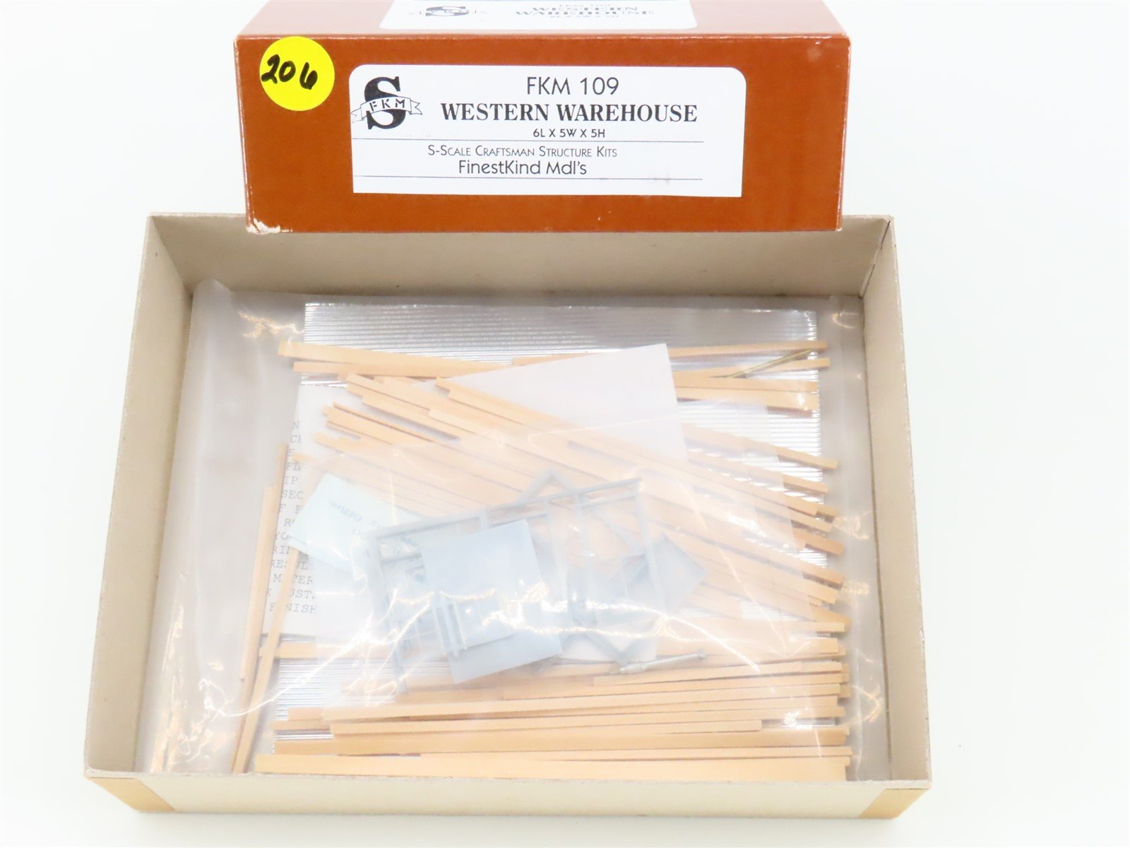 S 1/64 Scale FinestKind Mdl's FKM Kit #109 Western Warehouse
