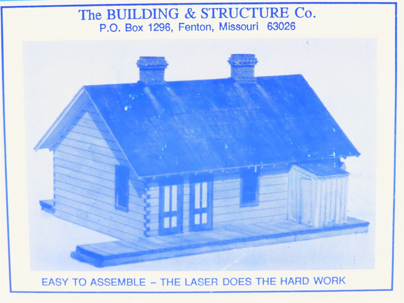 S 1/64 Scale The Building & Structure Co Kit #4018L Lizard Head Section House