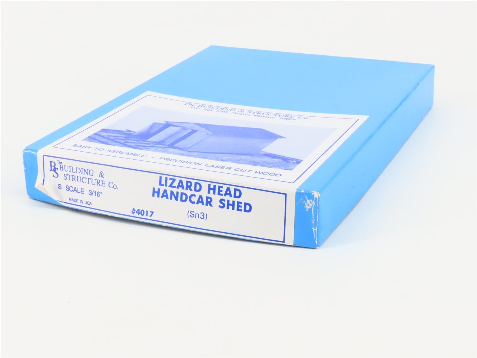 S 1/64 Scale The Building & Structure Co Kit #4017 Lizard Head Handcar Shed
