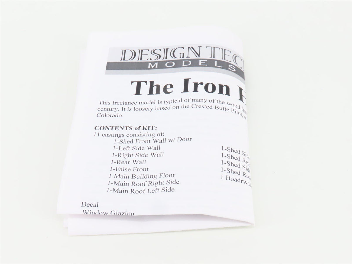 S 1/64 Scale The Cimarron Works Design Tech Models Kit The Iron Horse Press