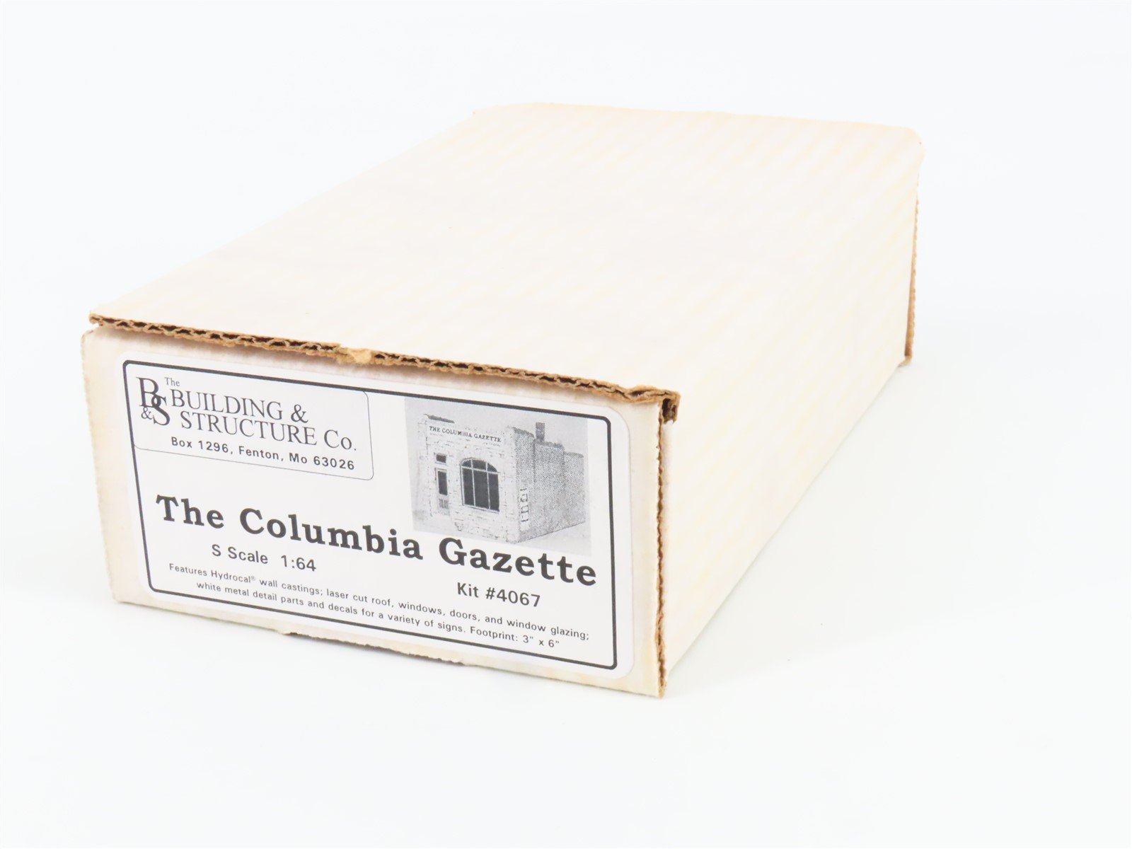 S 1/64 Scale The Building & Structure Co Kit #4067 The Columbia Gazette