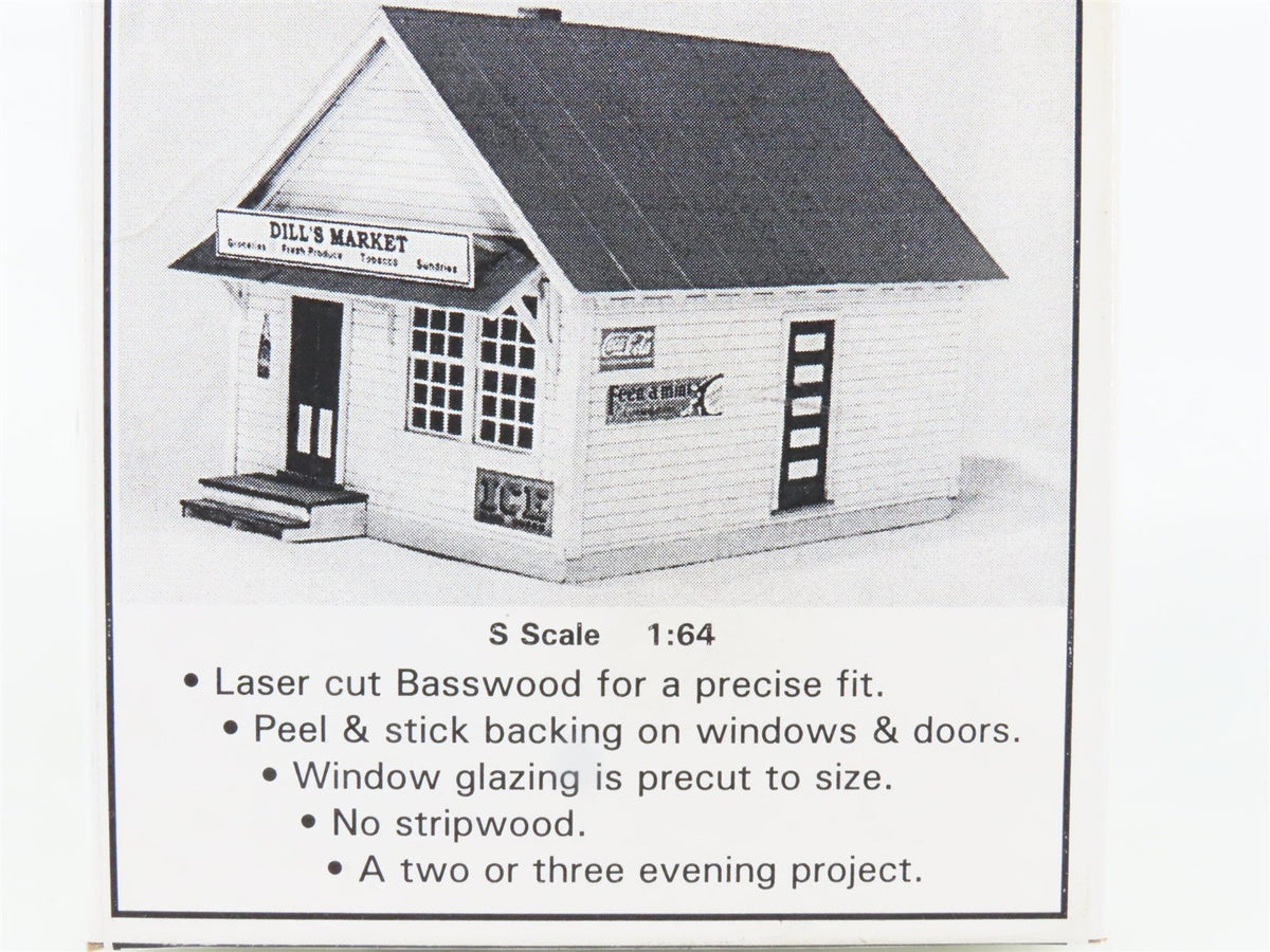 S 1/64 Scale The Building &amp; Structure Co Laser Kit #4060L Dill&#39;s Market