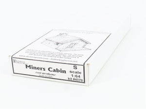 S 1/64 Scale The Building & Structure Co Kit #4078 Miners Cabin