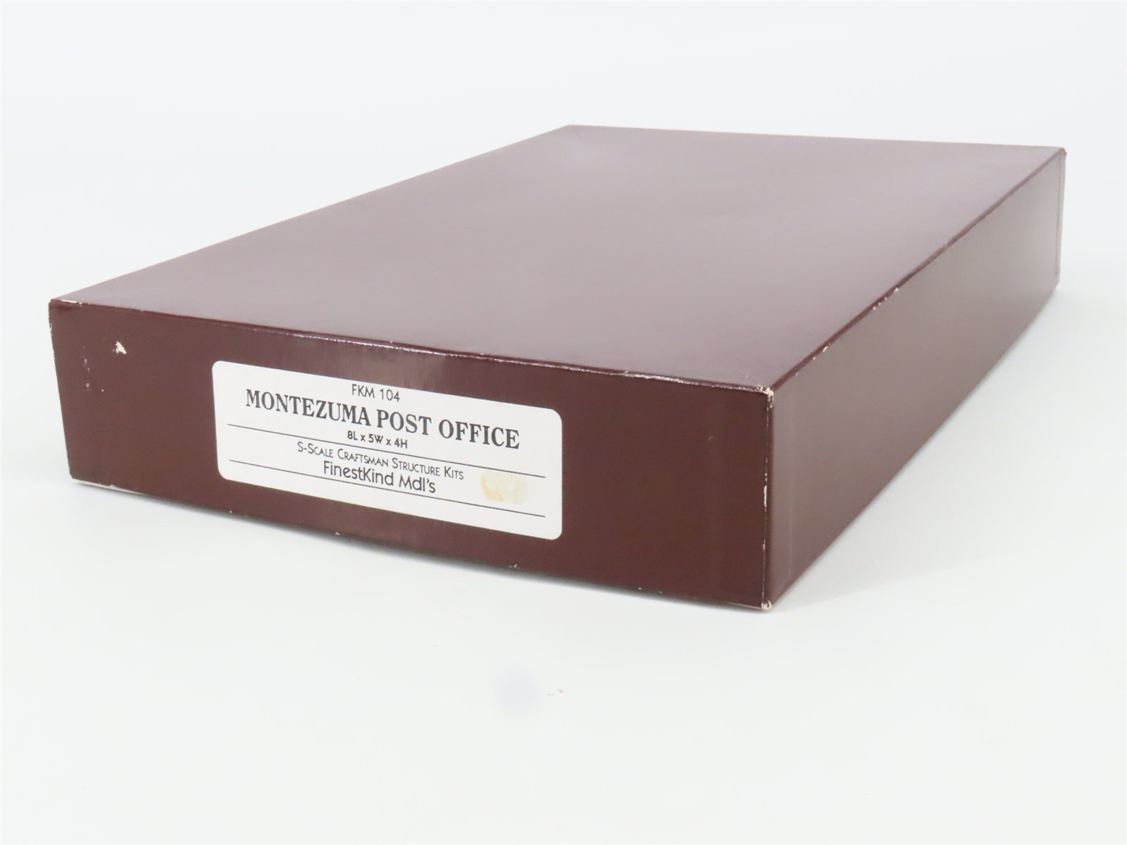 S 1/64 Scale FinestKind Mdl's FKM Kit #104 Montezuma Post Office