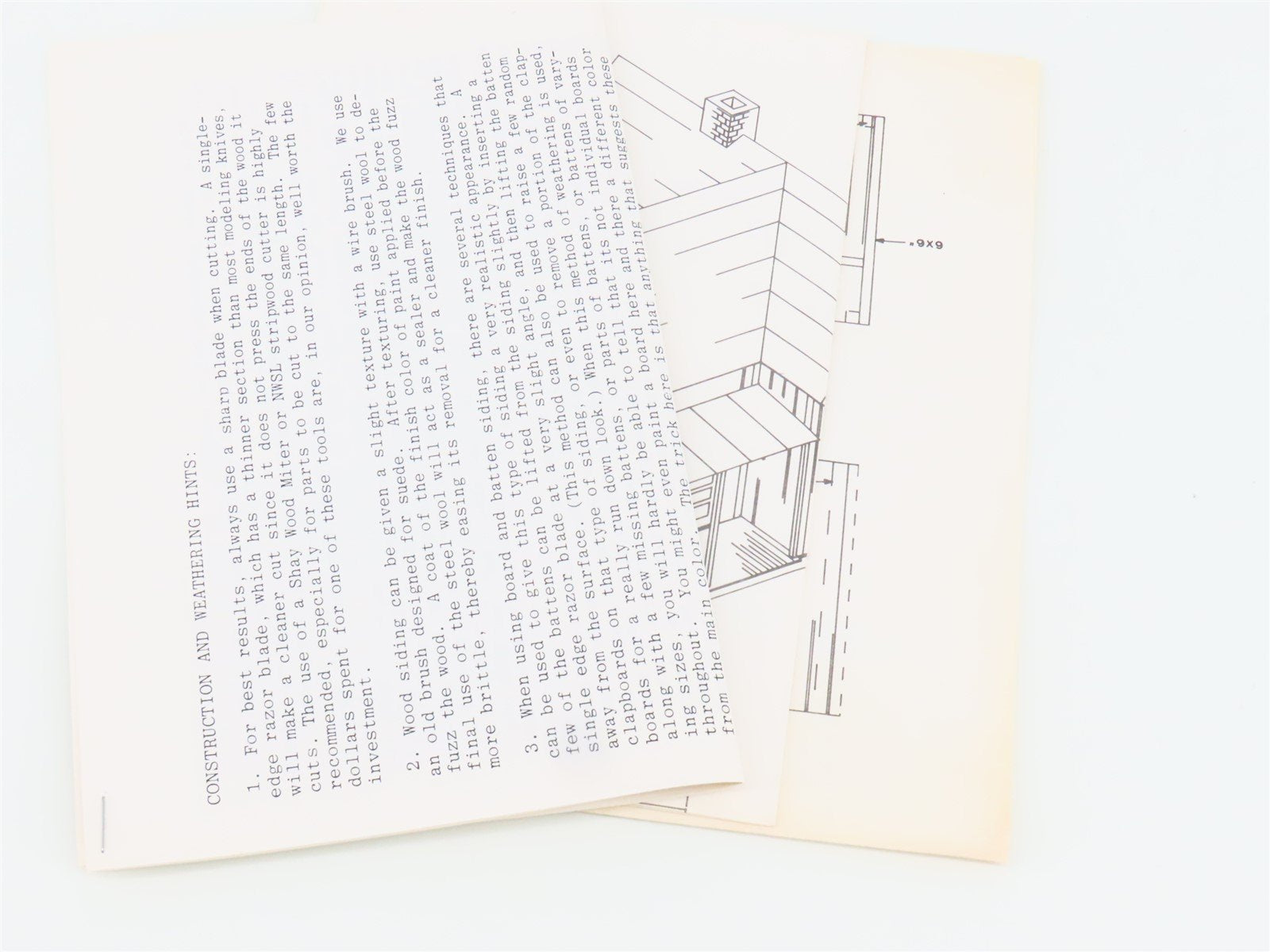 S 1/64 Scale FinestKind Mdl's FKM Kit #112 Small Residence No. 2