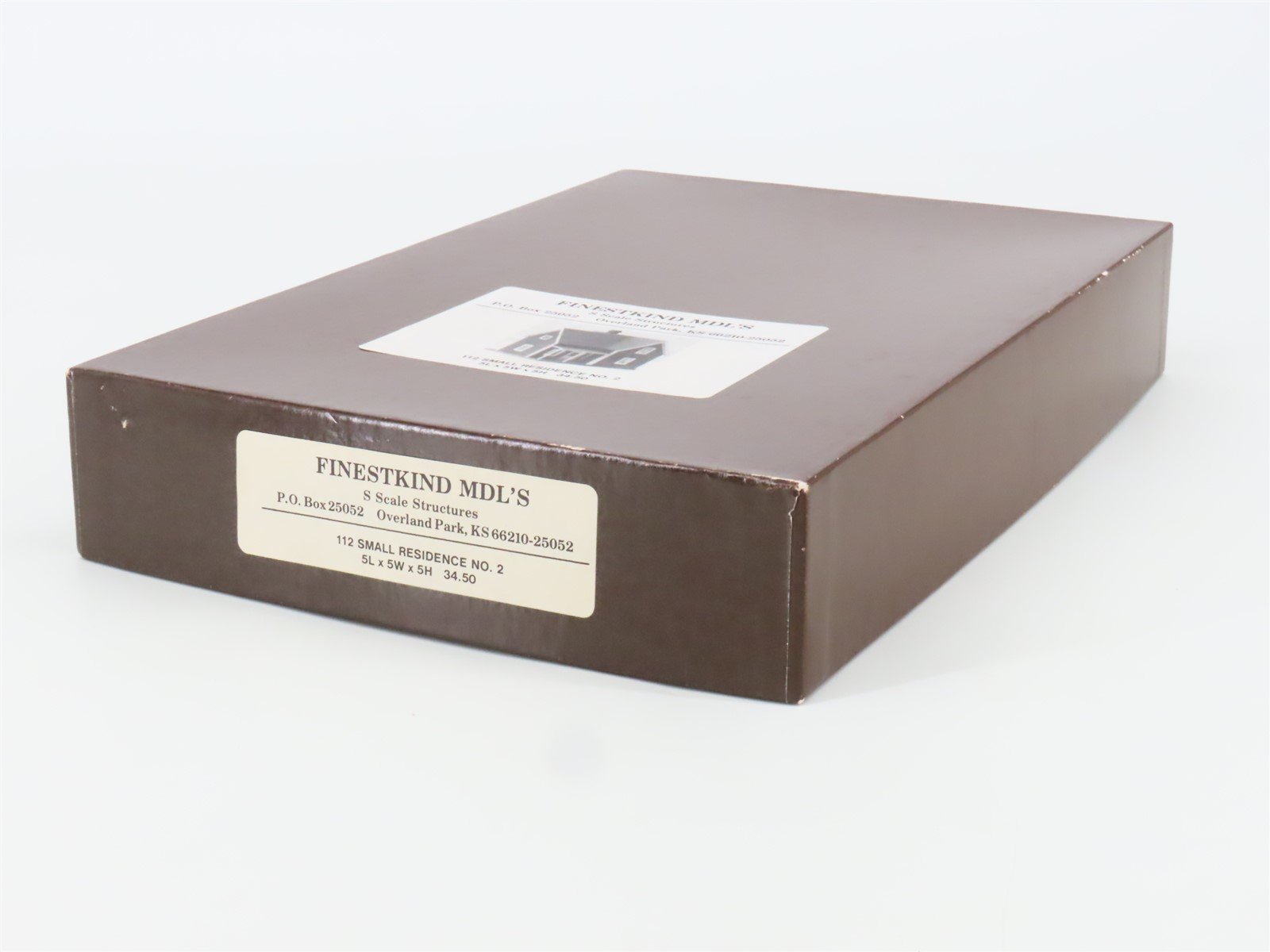 S 1/64 Scale FinestKind Mdl's FKM Kit #112 Small Residence No. 2