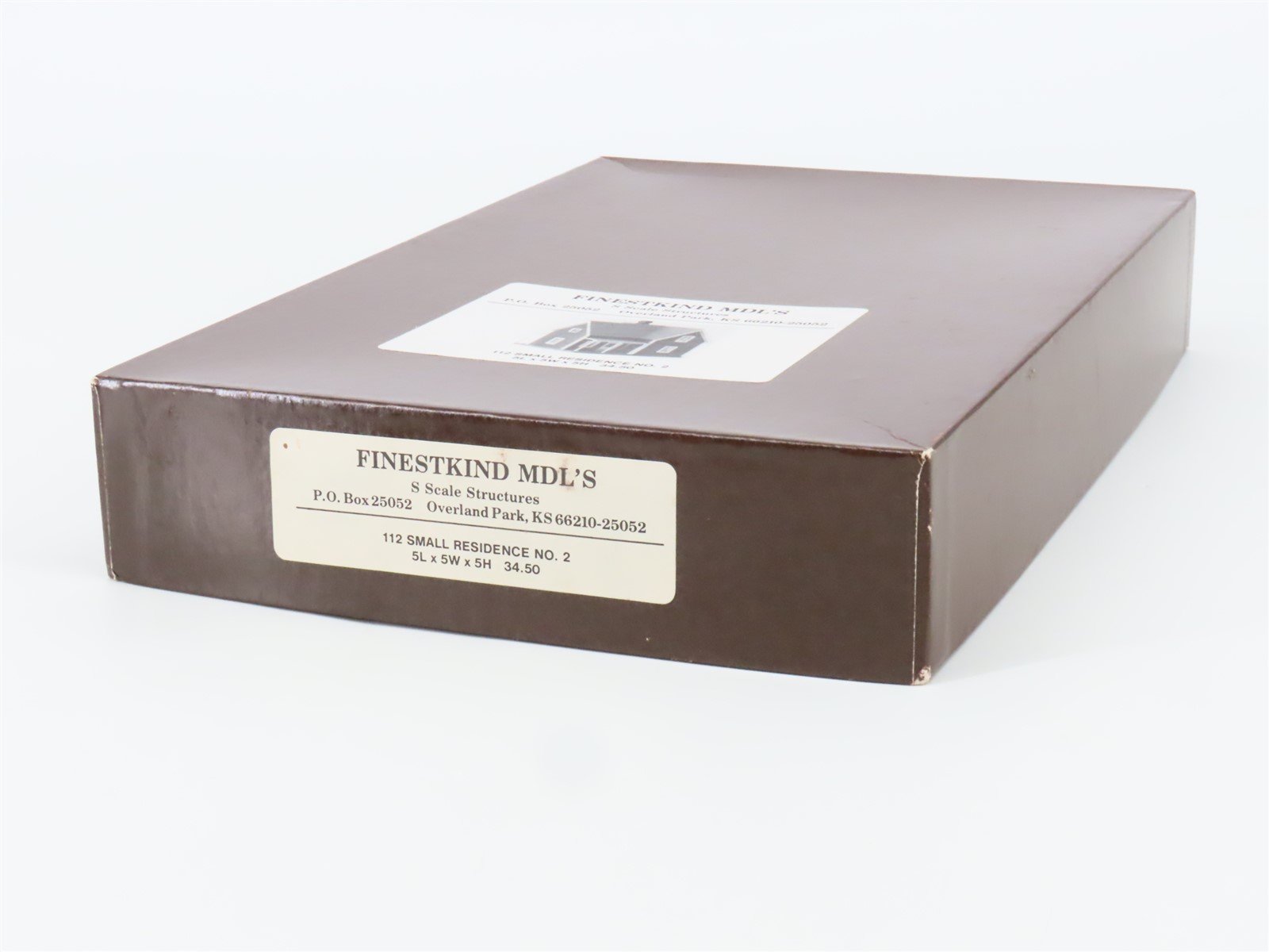 S 1/64 Scale FinestKind Mdl's FKM Kit #112 Small Residence No. 2