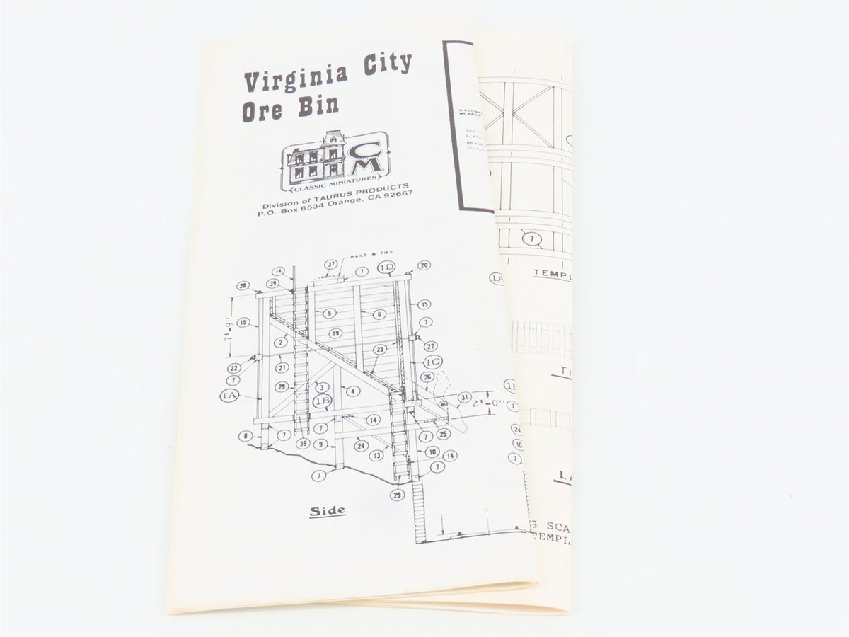 S 1/64 Scale Classic Miniatures CM Kit #310 Virginia City Ore Bin