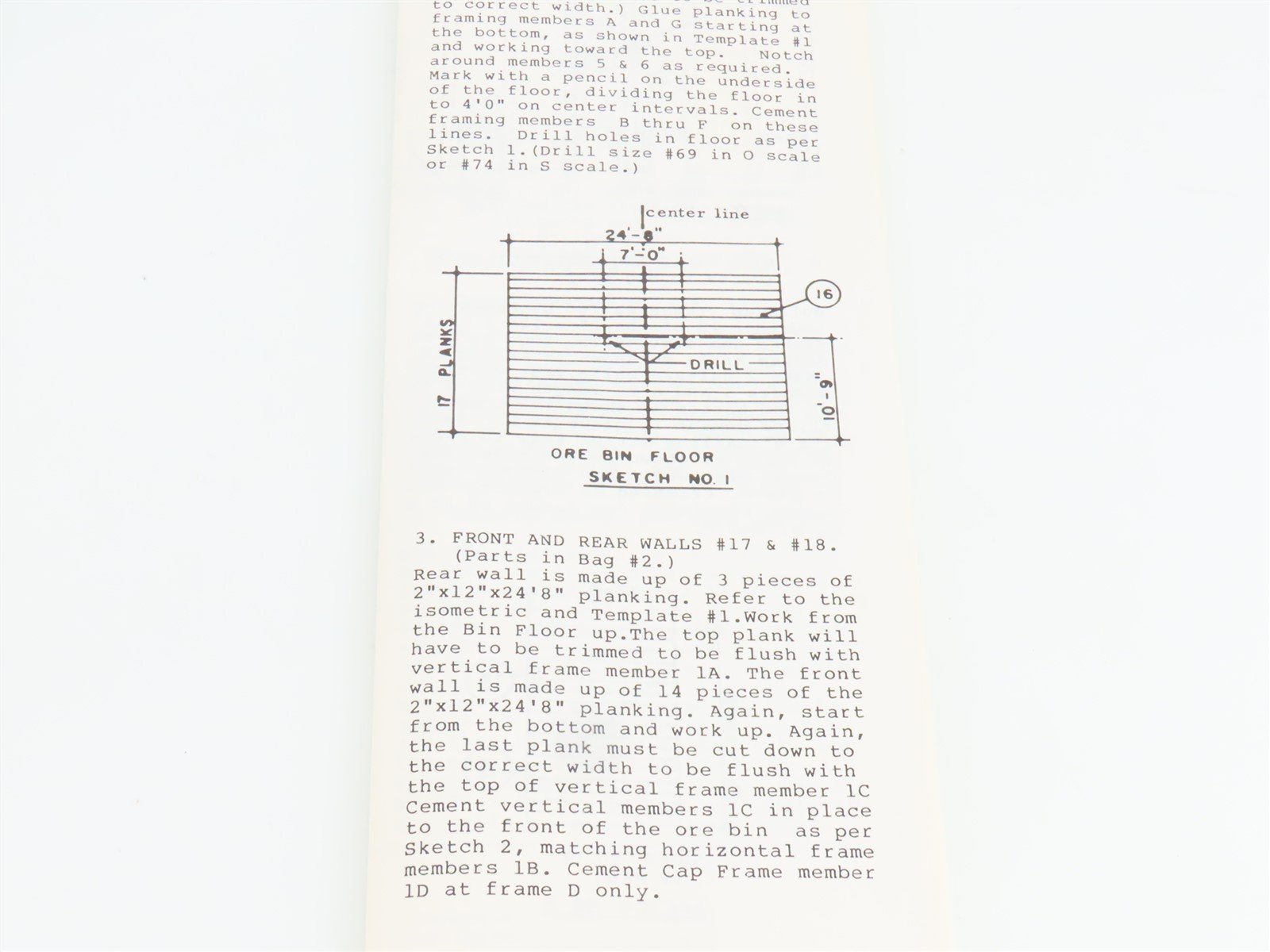 S 1/64 Scale Classic Miniatures CM Kit #310 Virginia City Ore Bin