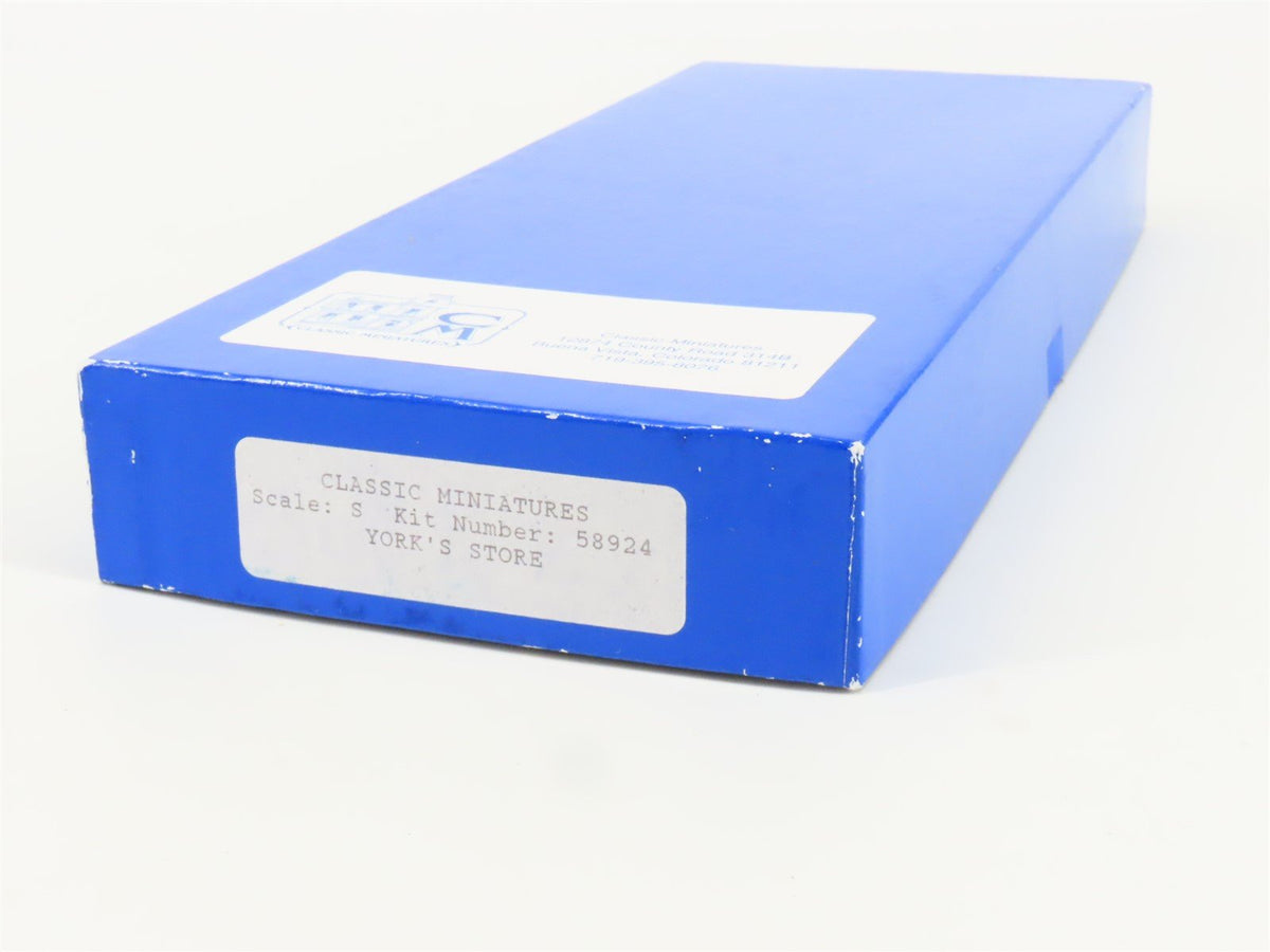 S 1/64 Scale Classic Miniatures CM Kit #58924 York&#39;s Store