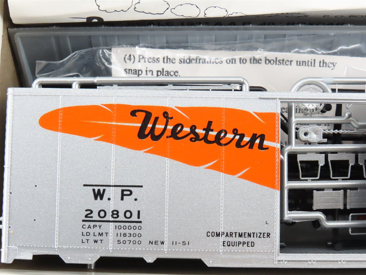 S Scale Pacific Rail Shops Kit &quot;S-West&quot; Convention Car WP Feather Box Car #20801