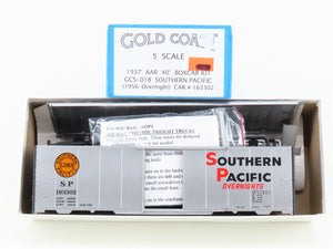 S Scale Gold Coast Kit GCS-018 SP Overnights 1937 40' Box Car #163302