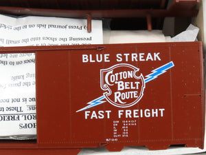 S Scale Pacific Rail Shops Kit B-356.1 SSW Cotton Belt Blue Streak Box Car 46207