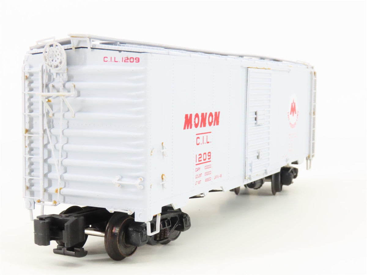 S Scale Pacific Rail Shops B-418 CIL Monon The Hoosier Line 40&#39; Box Car #1209