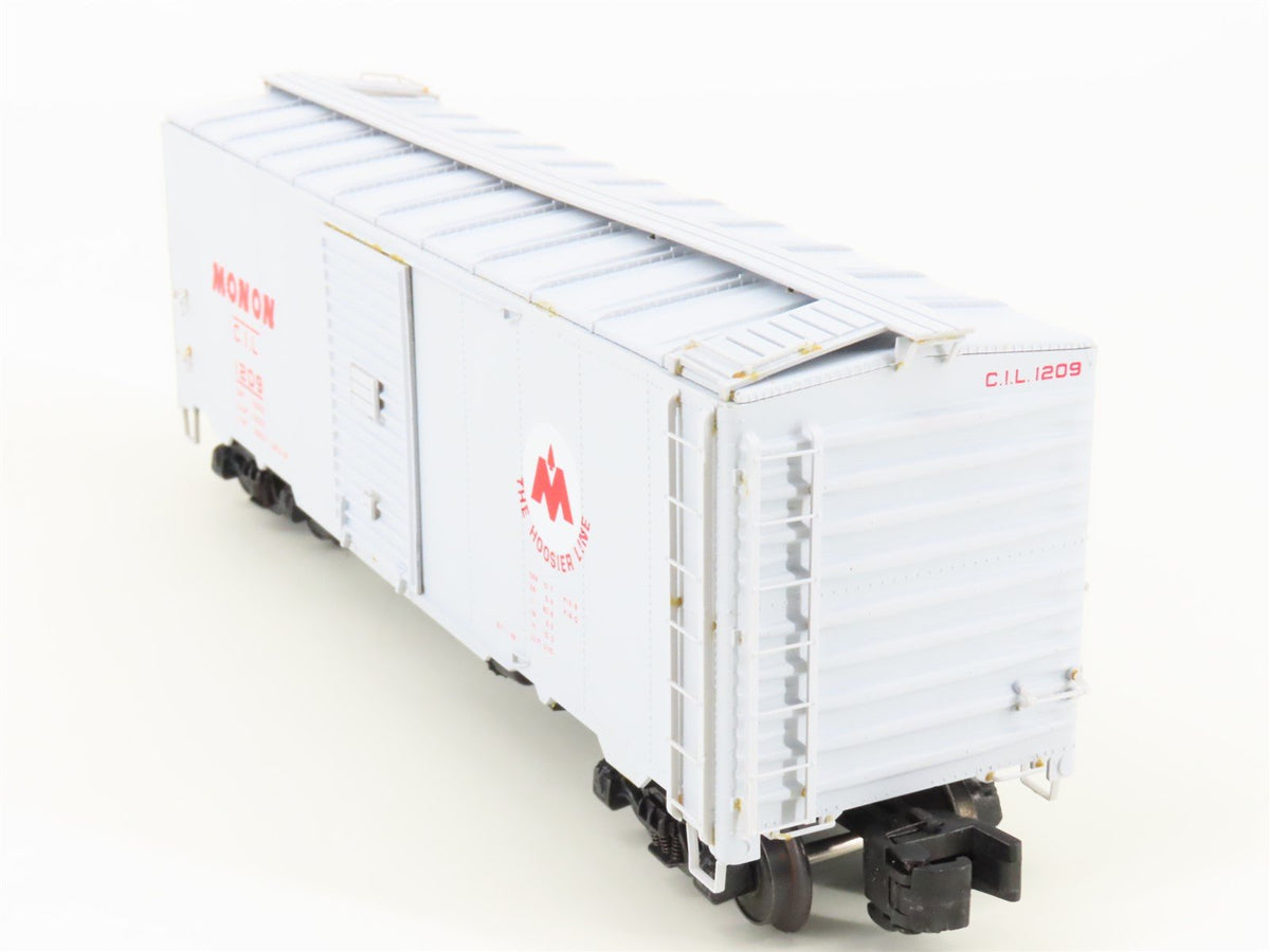 S Scale Pacific Rail Shops B-418 CIL Monon The Hoosier Line 40&#39; Box Car #1209