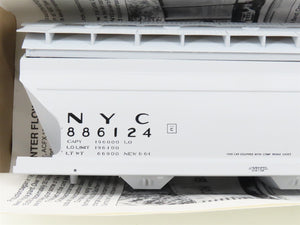 S Scale Pacific Rail Shops Kit CH-651 NYC Centerflow 3-Bay Cov'd Hopper #886124