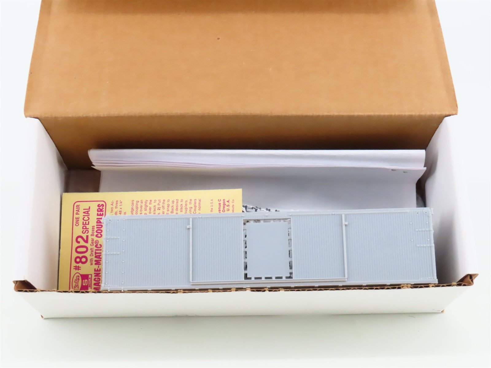S Scale Smoky Mountain Model Works Kit 64-B1 CG Central of Georgia 41' Box Car