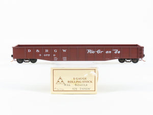S Scale American Models 425 D&RGW Rio Grande Mill Gondola #30770