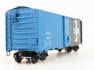 S Scale American Models 1148 BM Boston & Maine 40' Box Car #76049