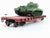 S Scale American Models 6009-TK D&RGW Rio Grande Flat Car w/ U.S.A. Tank Load