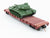 S Scale American Models 6009-TK D&RGW Rio Grande Flat Car w/ U.S.A. Tank Load