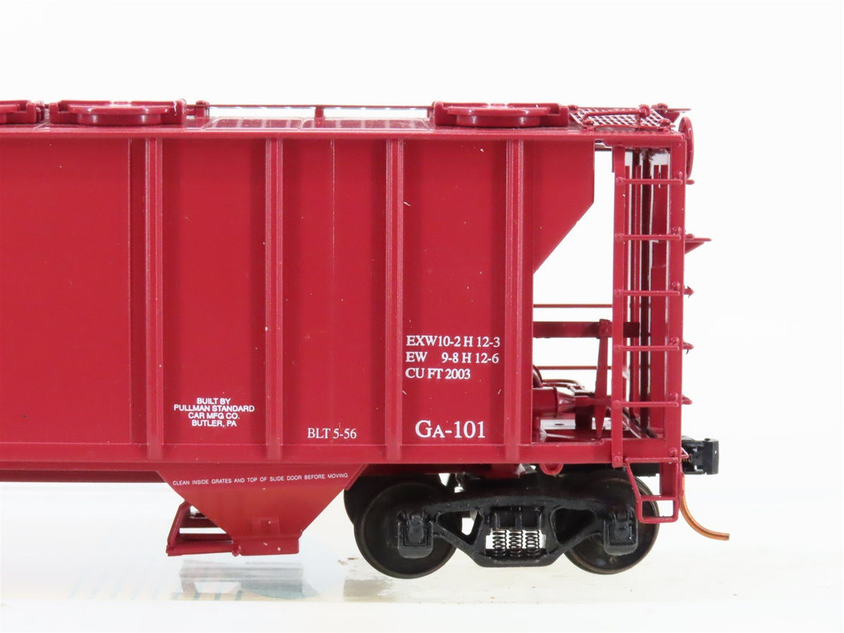 S Scale S-Helper Service Showcase Line 00009 ATSF Santa Fe 2-Bay Hopper #87421