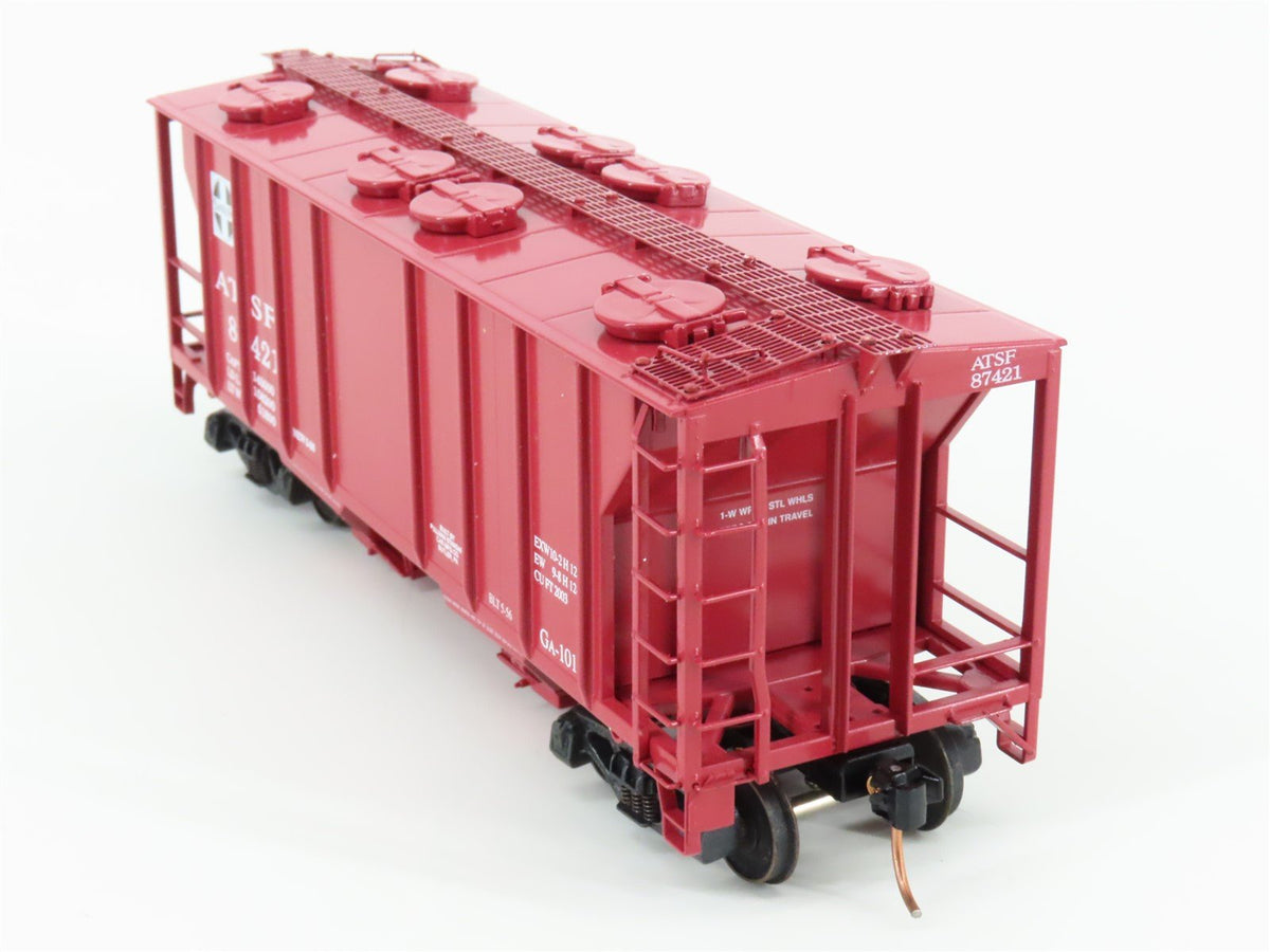 S Scale S-Helper Service Showcase Line 00009 ATSF Santa Fe 2-Bay Hopper #87421