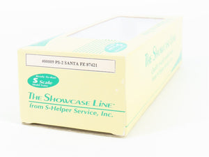 S Scale S-Helper Service Showcase Line 00009 ATSF Santa Fe 2-Bay Hopper #87421