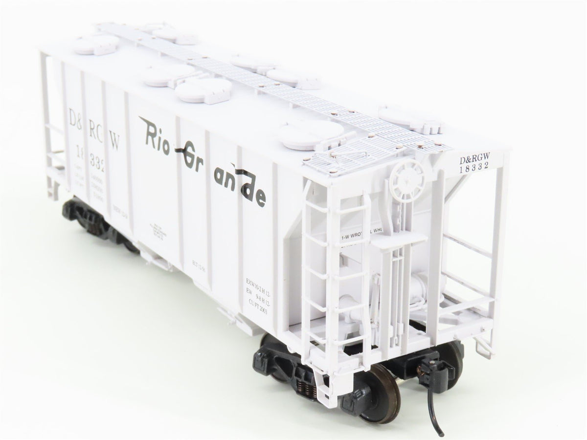 S Scale S-Helper Service Showcase Line 00028-0 D&amp;RGW 2-Bay Covered Hopper #18332