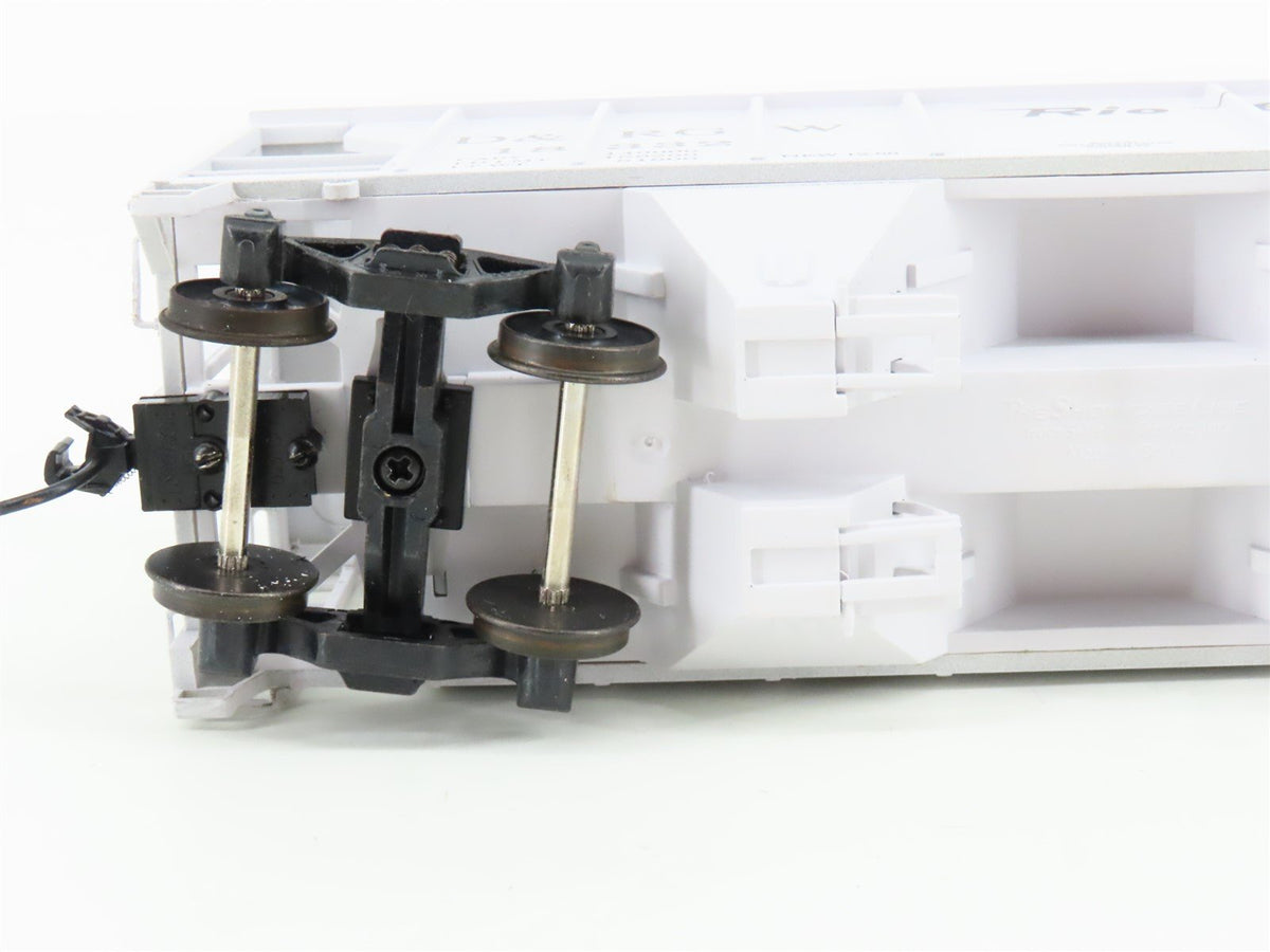 S Scale S-Helper Service Showcase Line 00028-0 D&amp;RGW 2-Bay Covered Hopper #18332